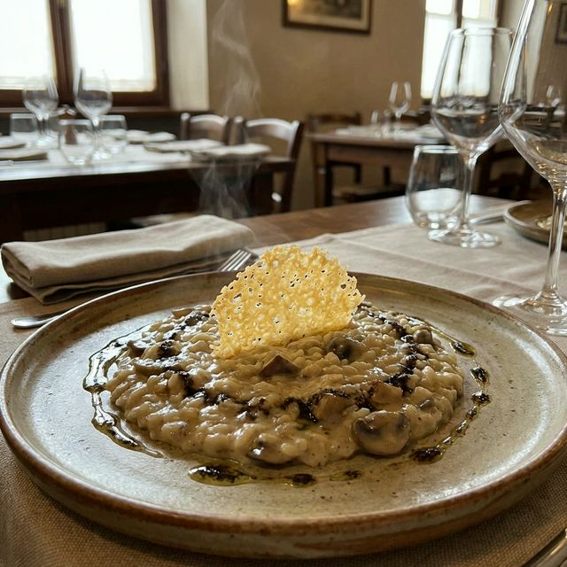 Mushroom Risotto